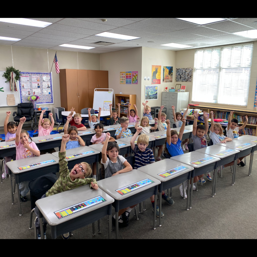 Class of first graders
