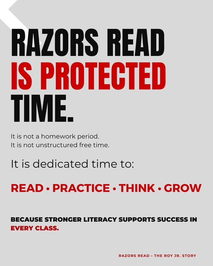 Razors Read is protected time