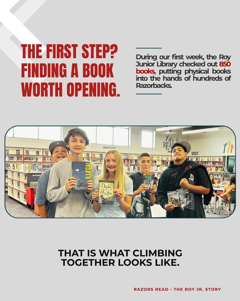 The first step is to find a book worth opening