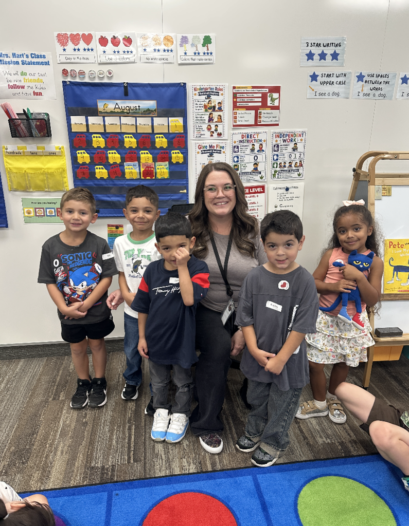 group of students with the school counselor