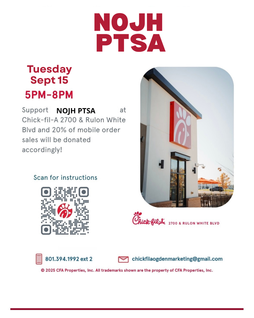 chick-fil-a PTSA flyer