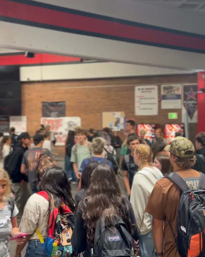 Crowded hall