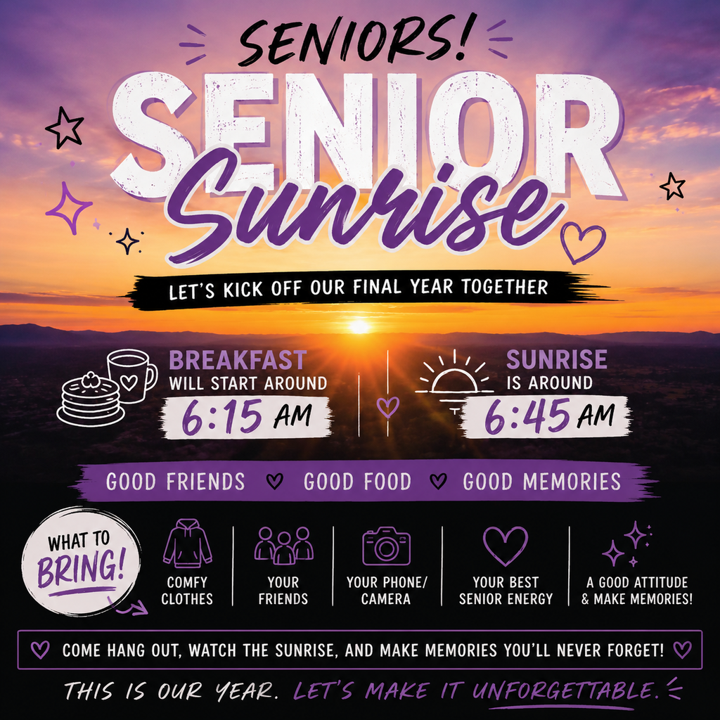 Senior sunrise