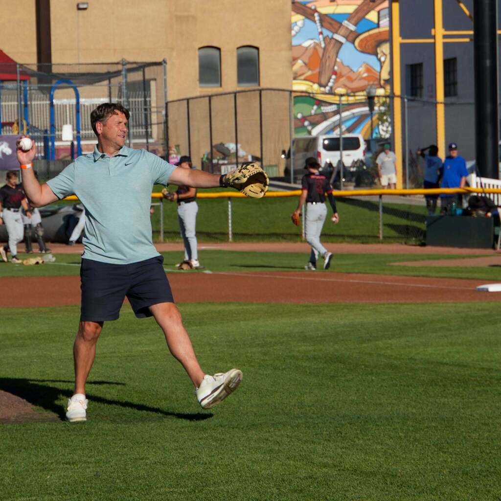 first pitch