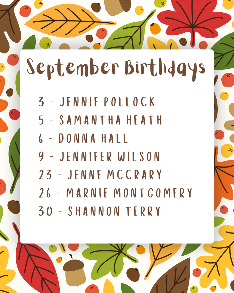 List of September Birthdays