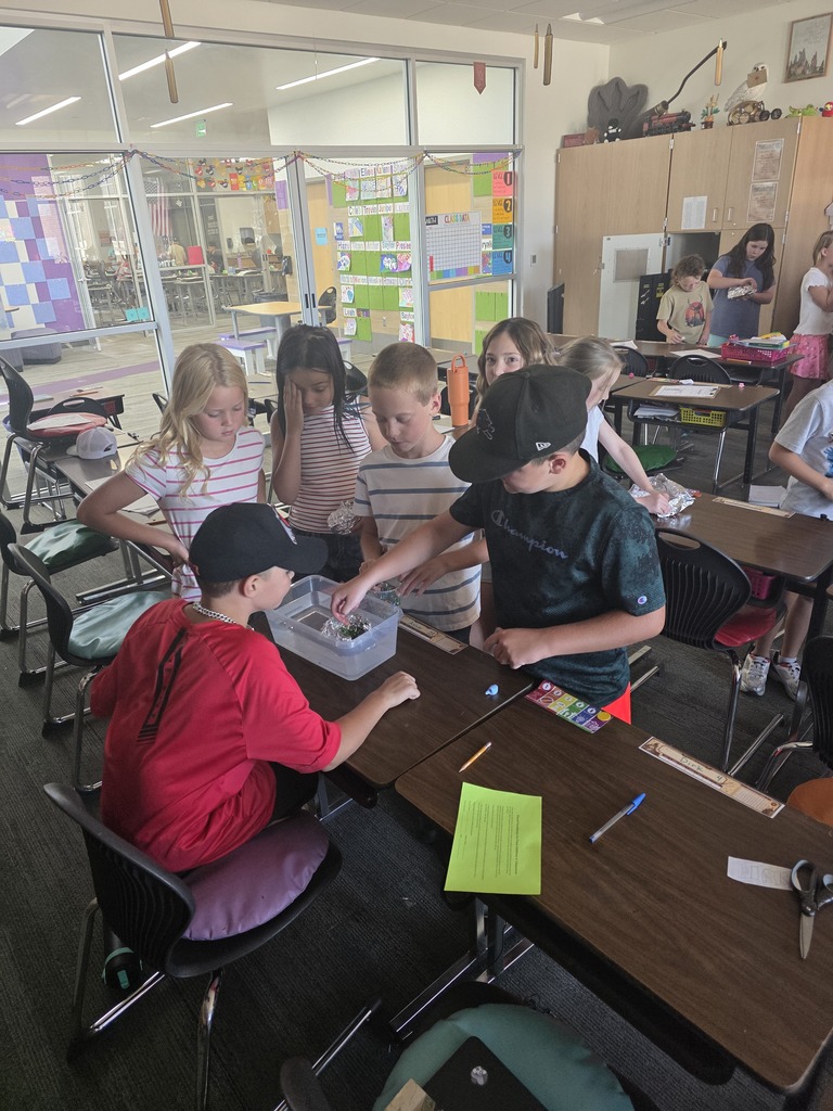 Children in a classroom
