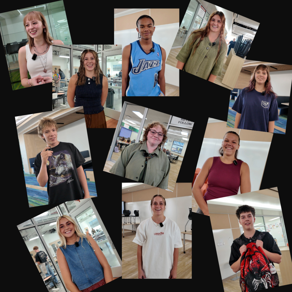 A collage of seniors.