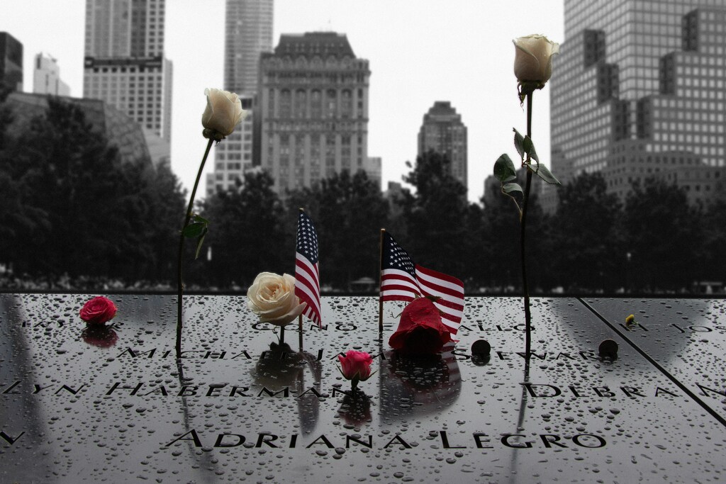 Image from the Twin Tower Memorial