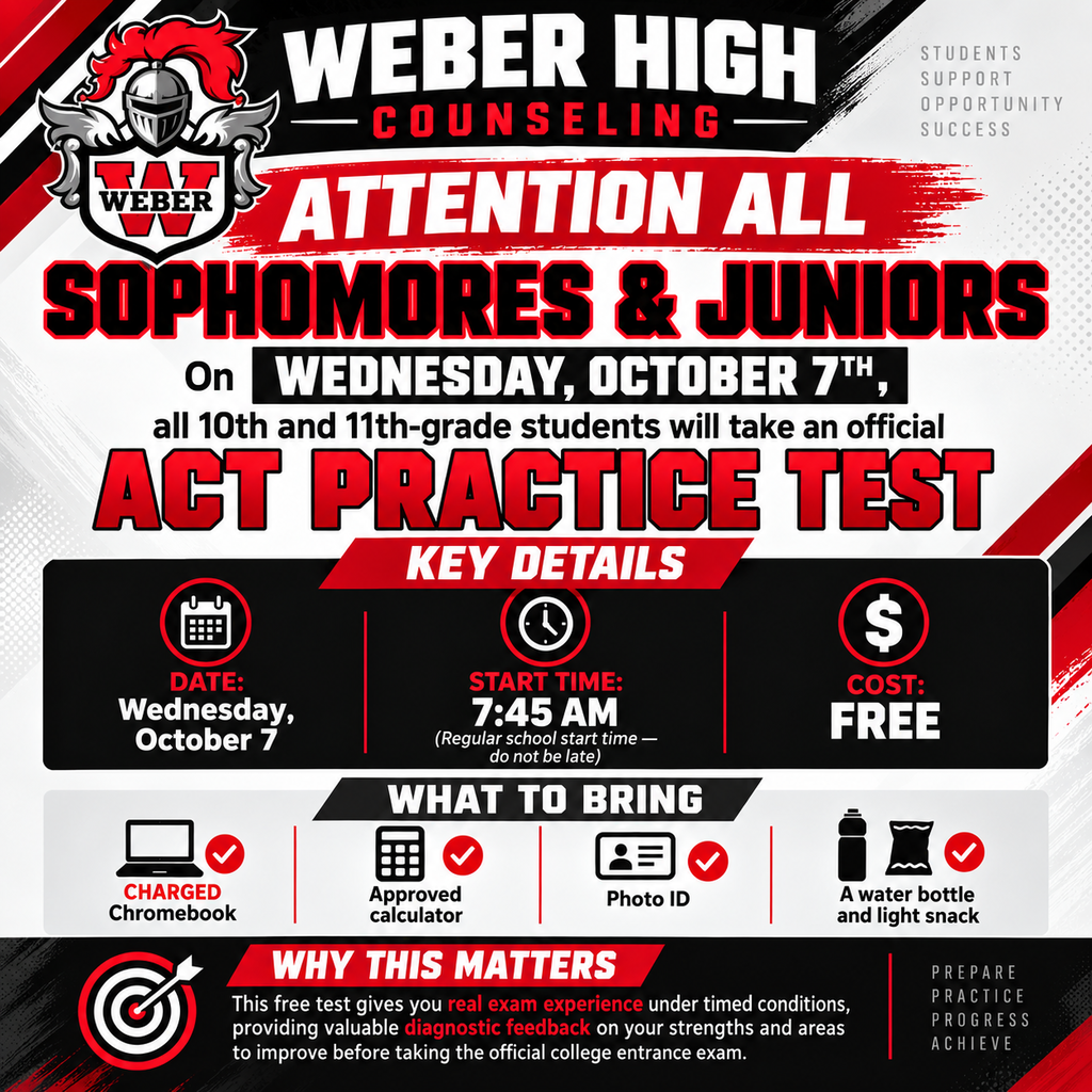 Practice ACT flier