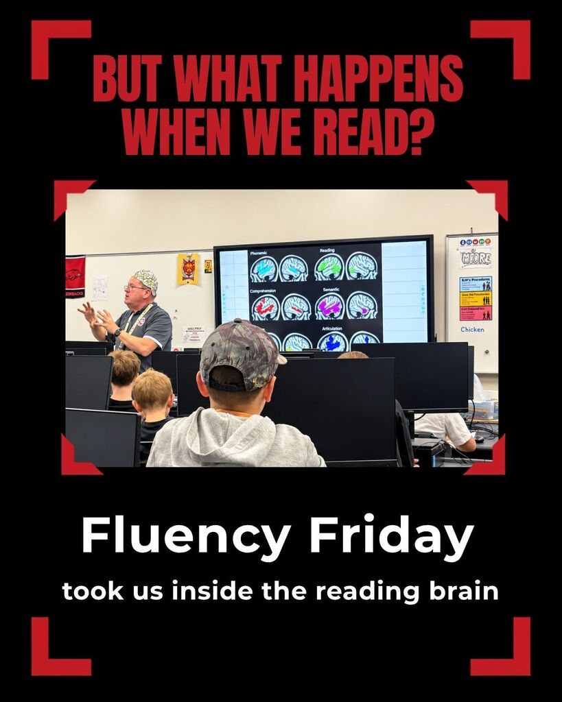 But what happens when you read? Fluency Friday tooks us inside the reading brain