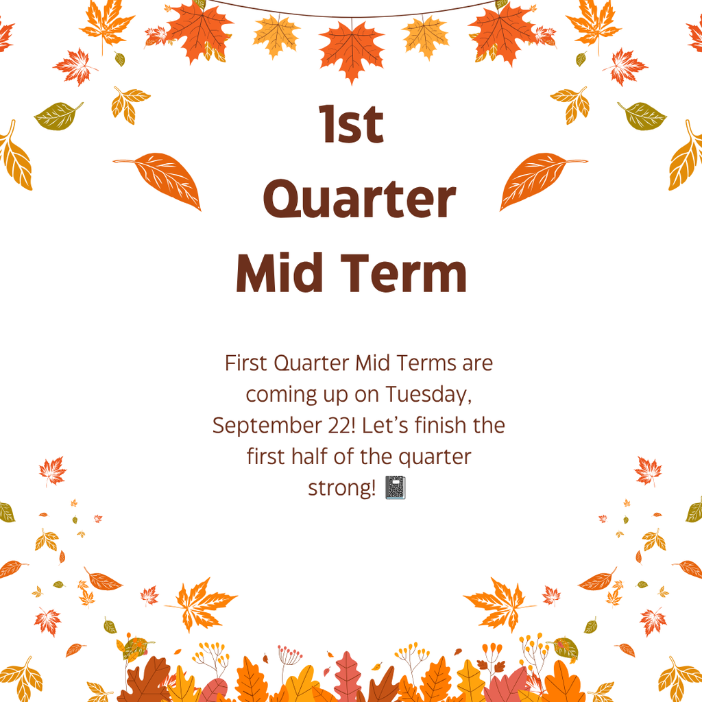 fall leaves and text