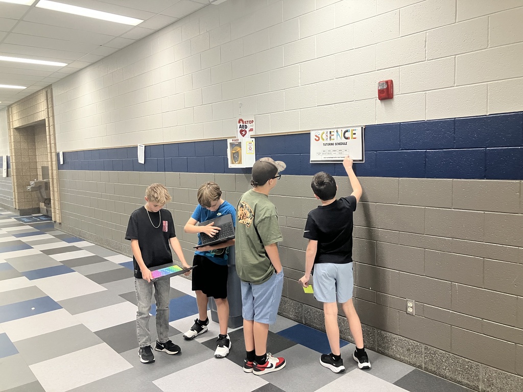 The App creators class is trying their hand at creating their very first algorithm. Trying to get another student to end up at the location of their choosing using clear and precise commands.