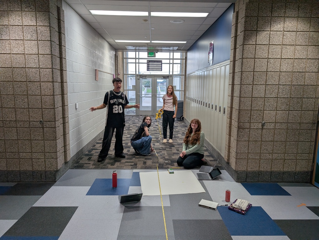 Drawing stars to scale. Outside with chalk for one day and then indoors for day 2. They also studied the colors of a flame and how it relates to stars.
