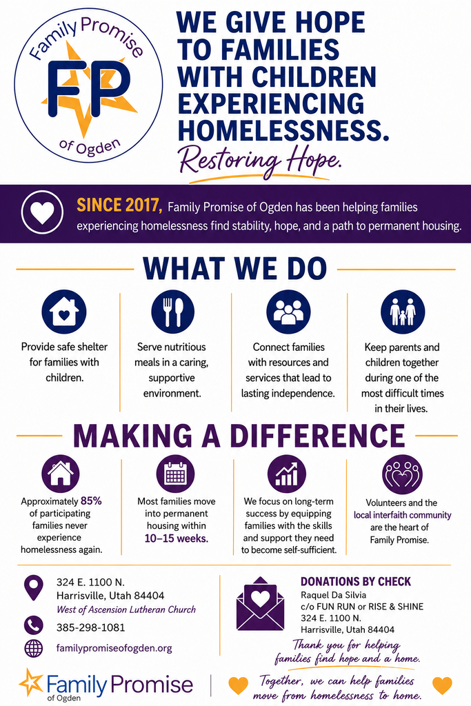 Family Promise of Ogden Flyer