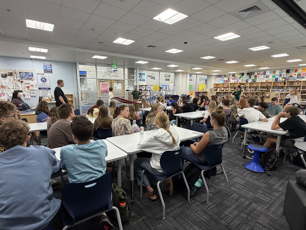 students in meeting