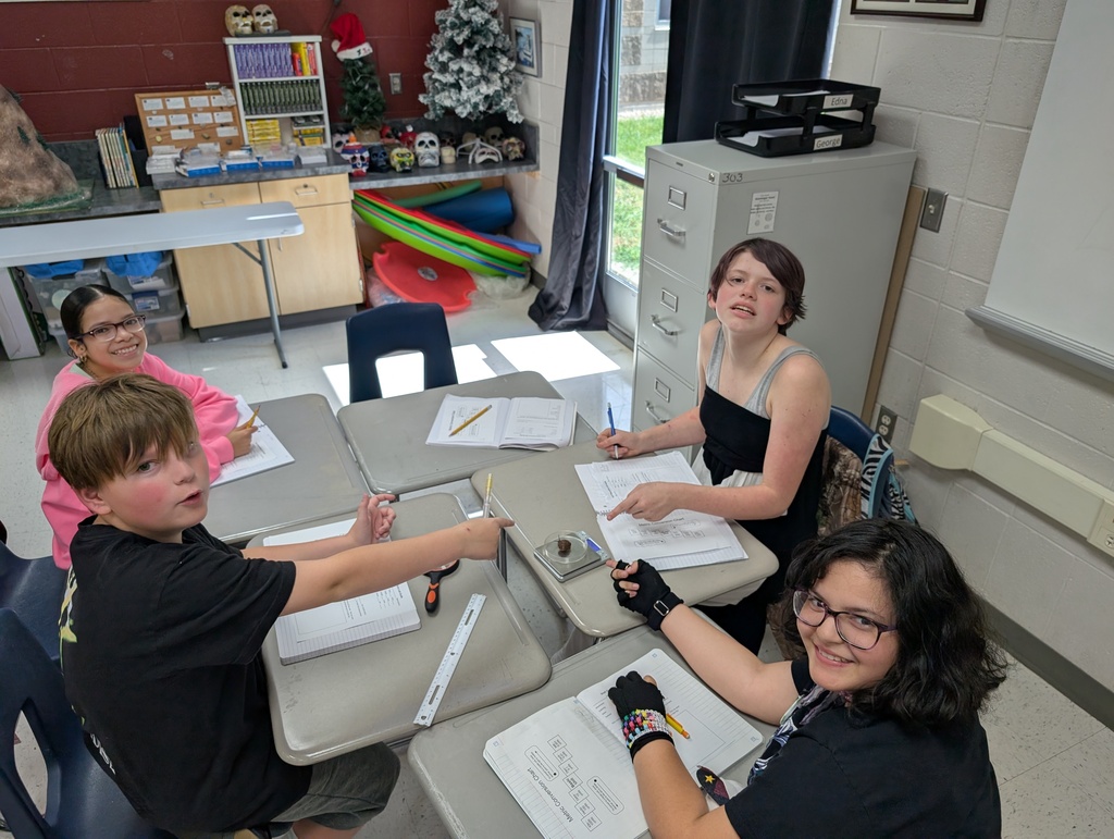 Snails learning observations with students.  Or vice versa.
