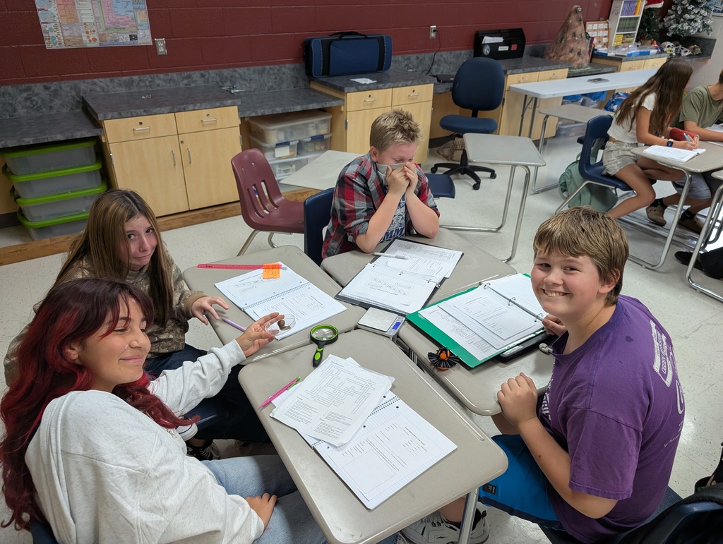 Snails learning observations with students.  Or vice versa.
