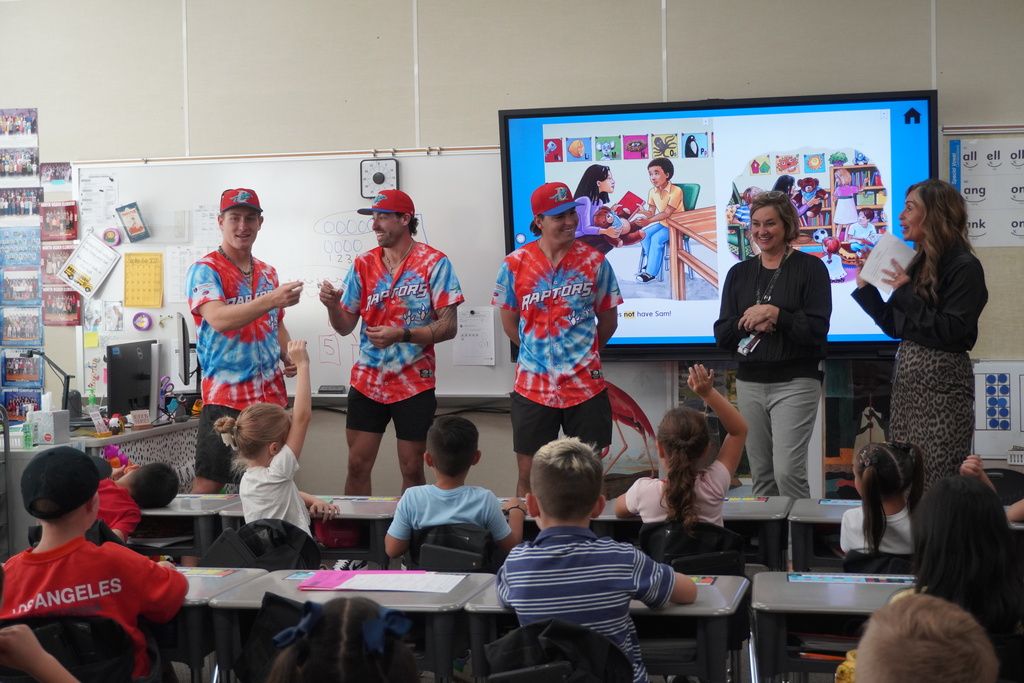 Ogden Raptors in WSD schools
