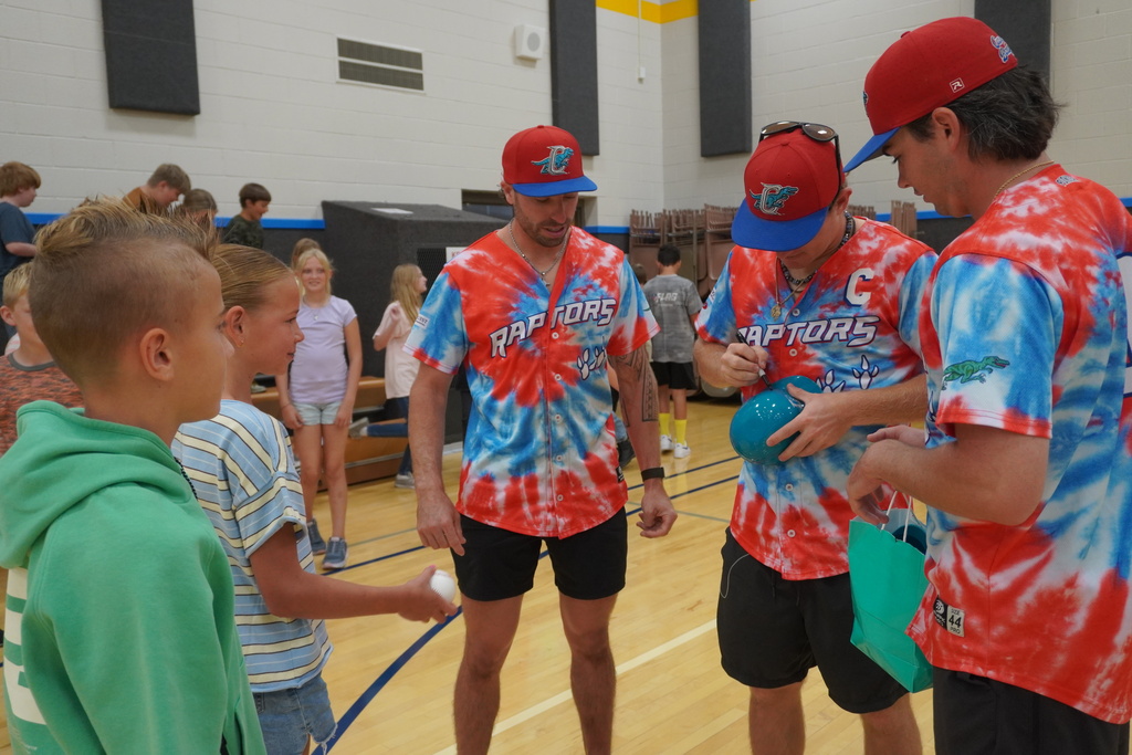 Ogden Raptors in WSD schools