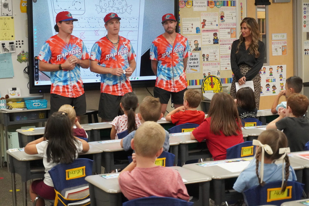 Ogden Raptors in WSD schools