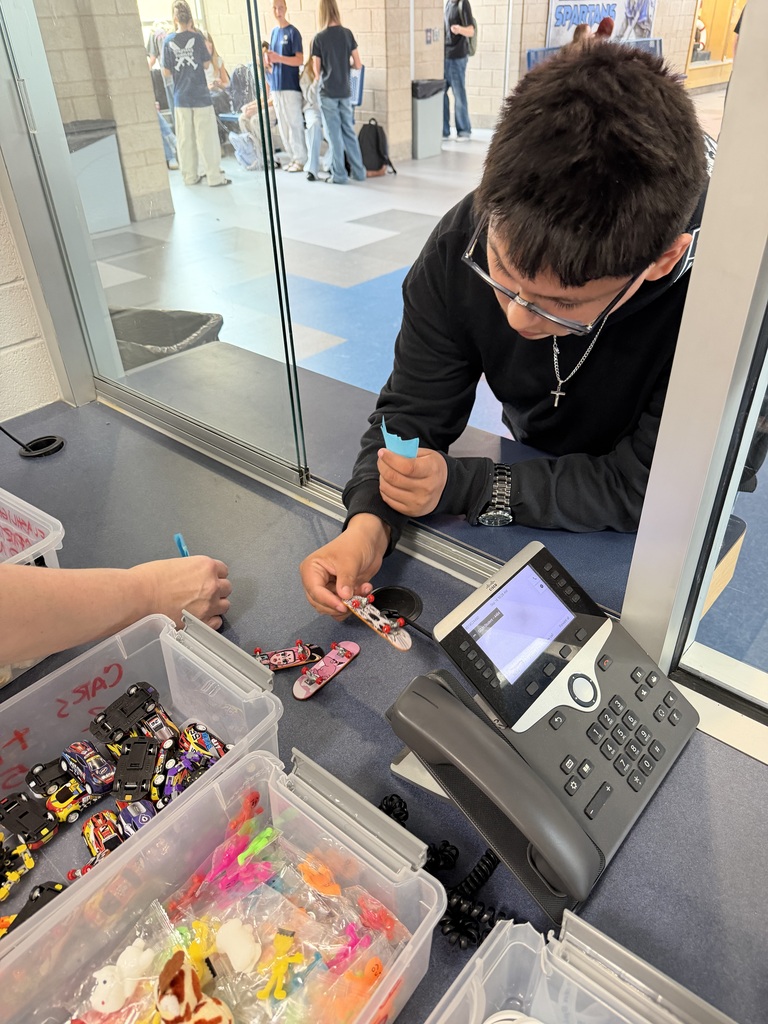 kid at student store