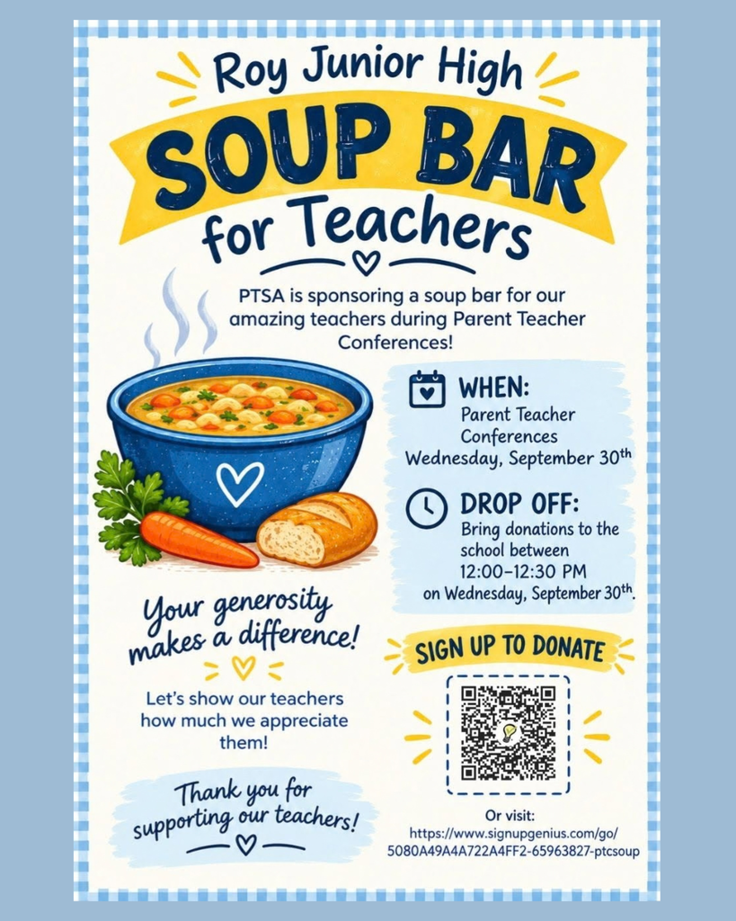 Soup Bar fir Teachers- Sign up to Donate