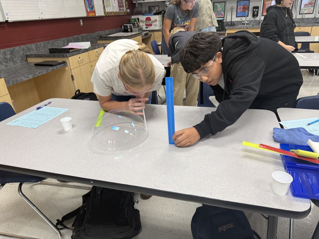 bubble lab in mrs. mecham's class