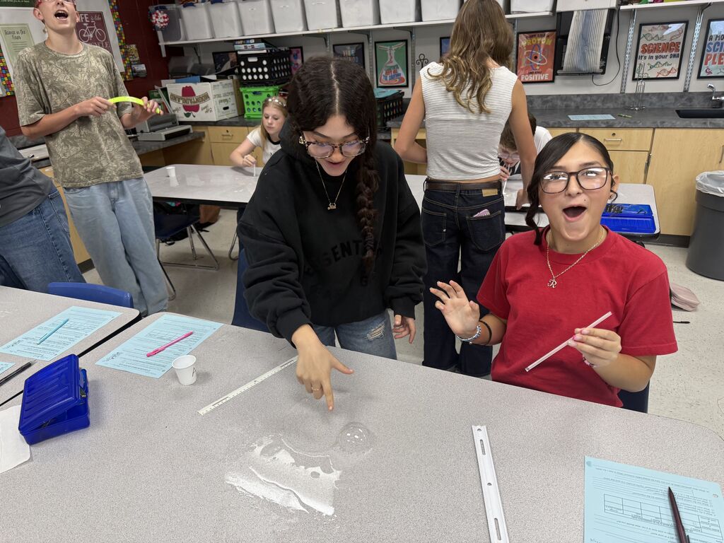 bubble lab in mrs. mecham's class