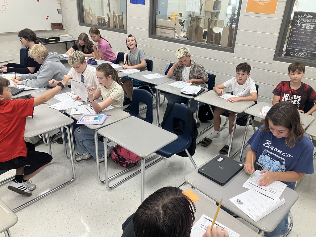 College and Career Awareness are finishing up their Agricultural Unit. They researched individual states for the best crops and livestock to raise, designed a farm with that information, and then played a D&D style game with their farm design to see if their farm would survive the different weather and predator attacks over 8 years.