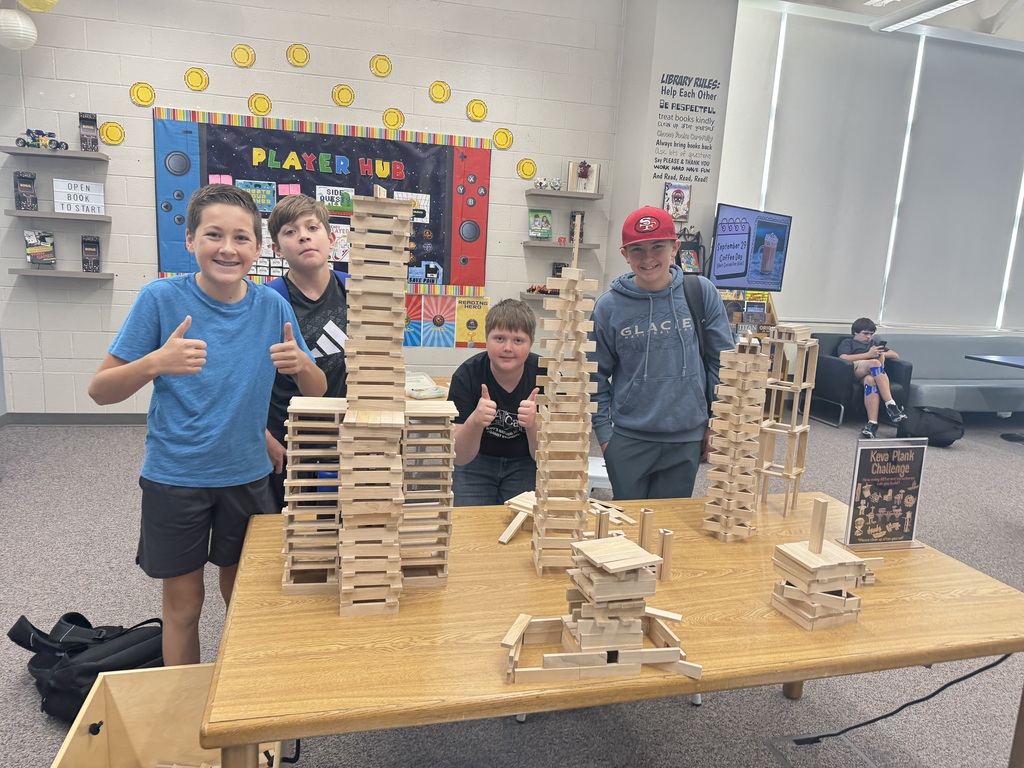 Makerspace Challenge in the library