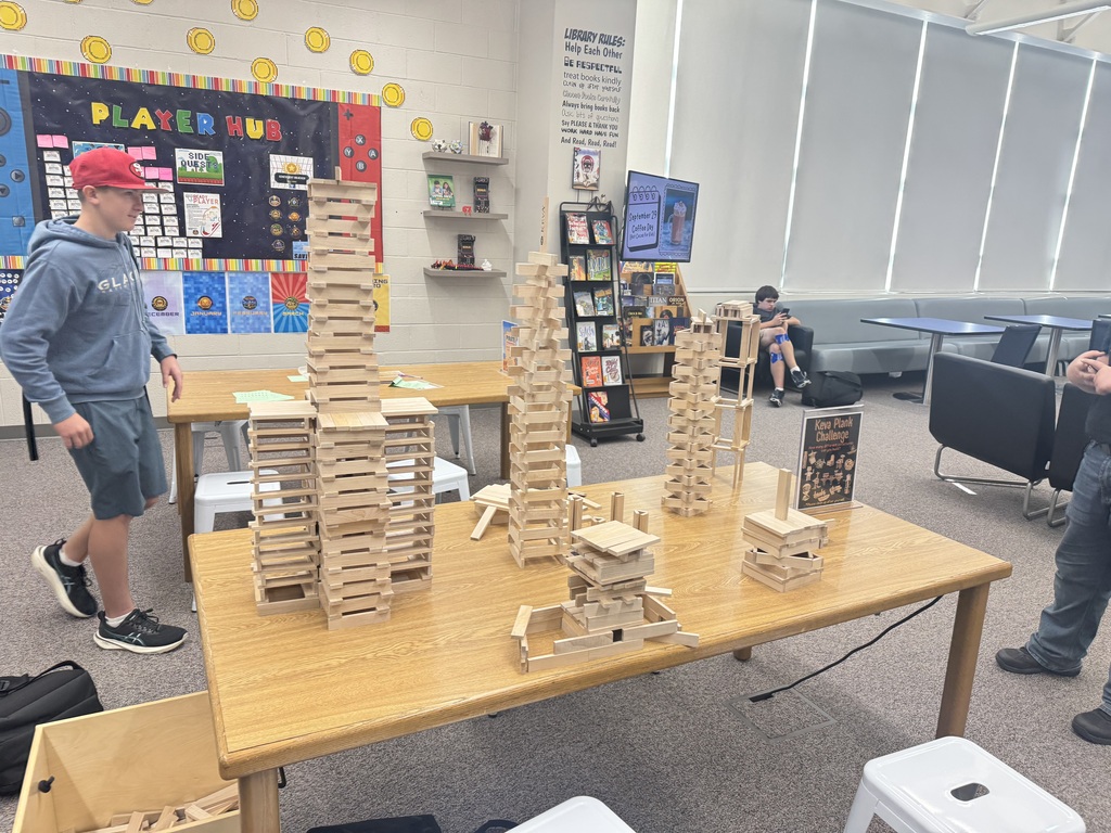 Makerspace Challenge in the library