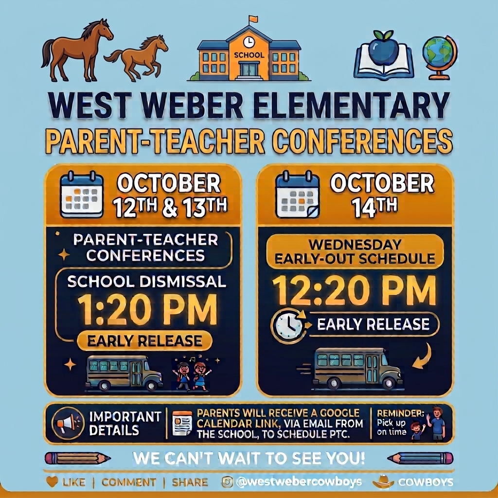 West Weber Parent Teacher Conference details