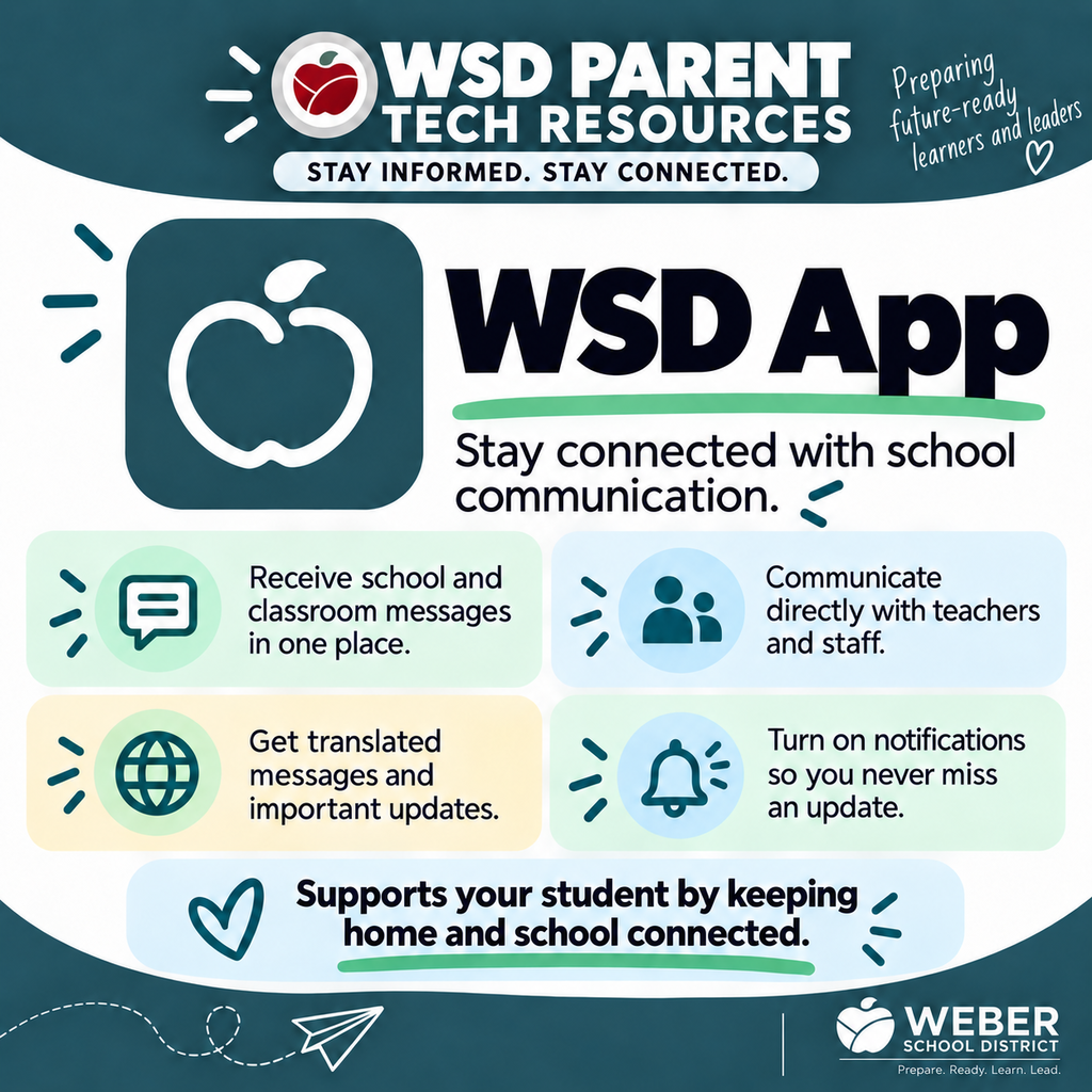 WSD App- Stay up to date with important district and school information
