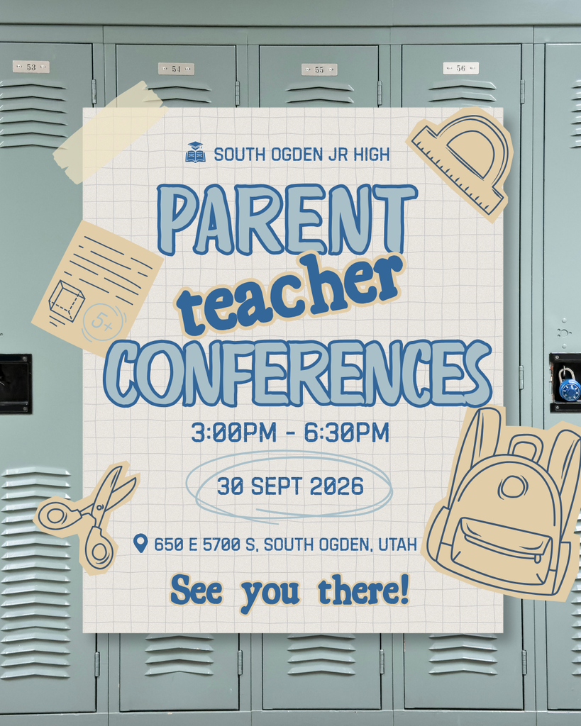 parent teacher conference reminder poster