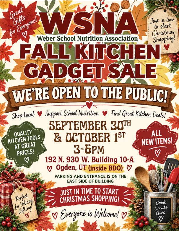 kitchen gadgets with text