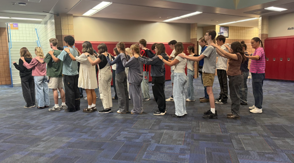 Students learn about the nervous system