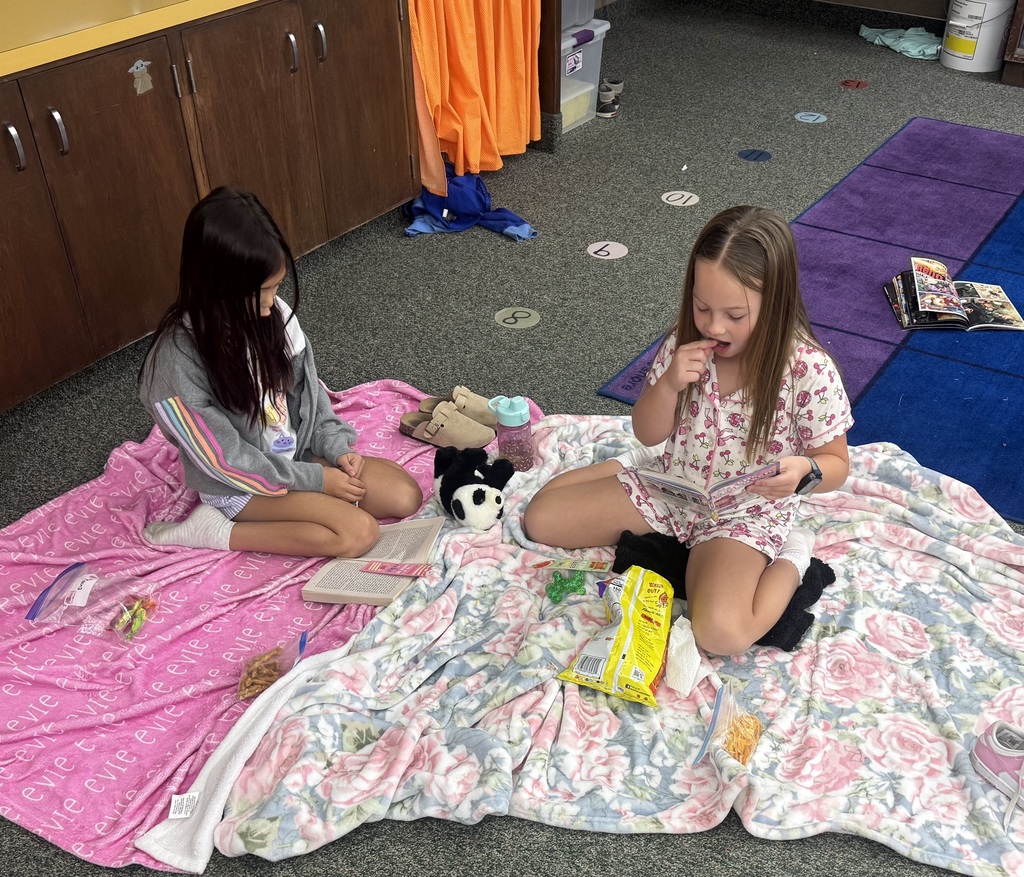 Read a thon participants at green acres elementary school.