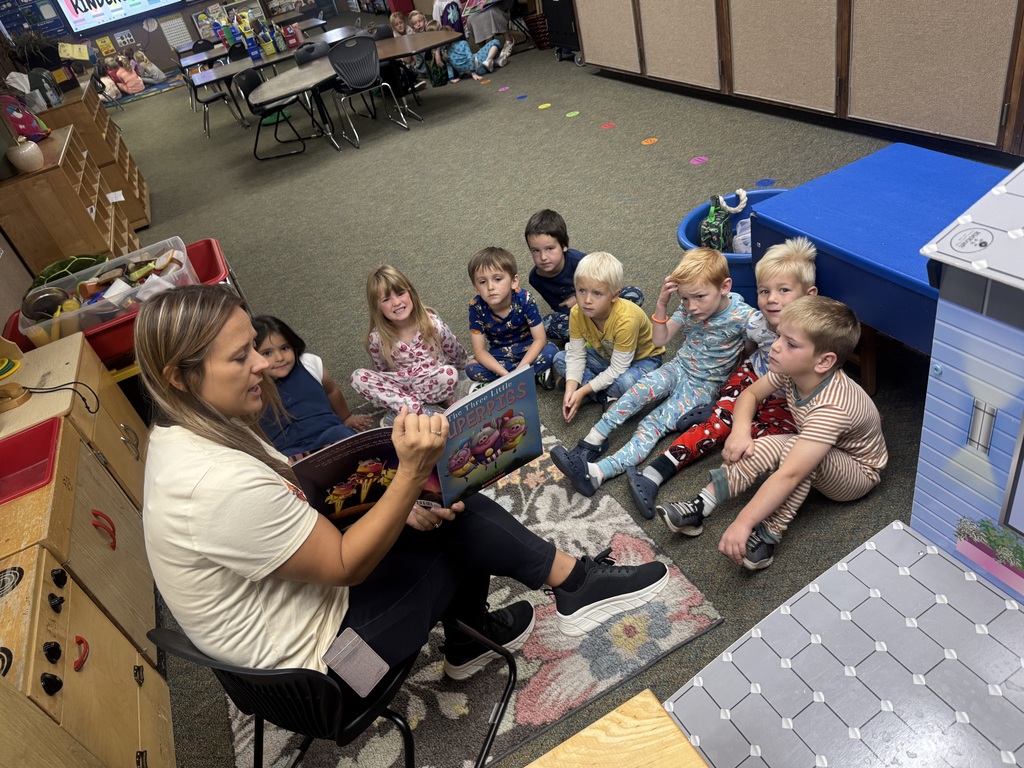 Read a thon participants at green acres elementary school.