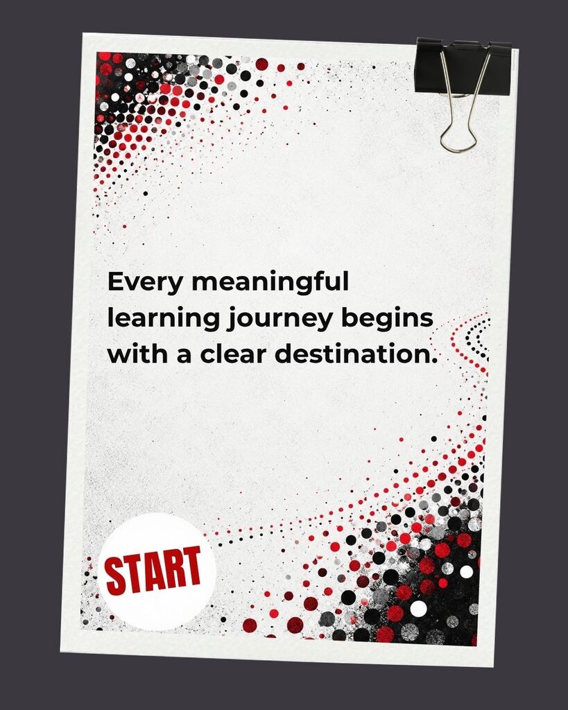 Every meaningful journey begins with a clear destination