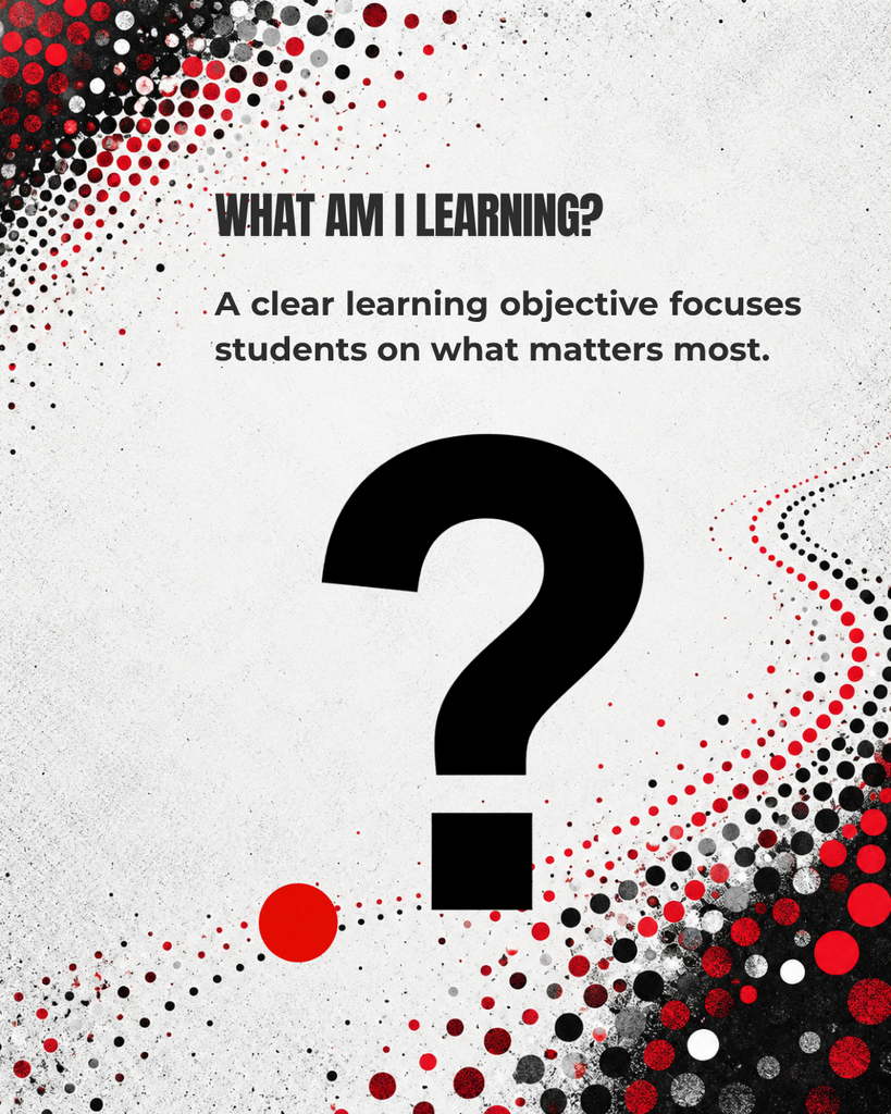 What am I learning?