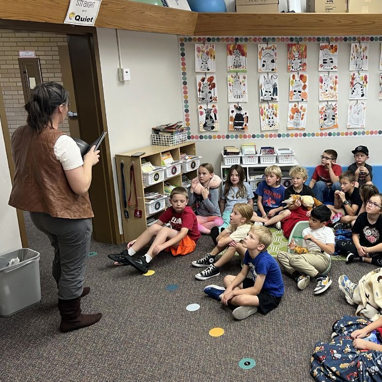 Students reading books