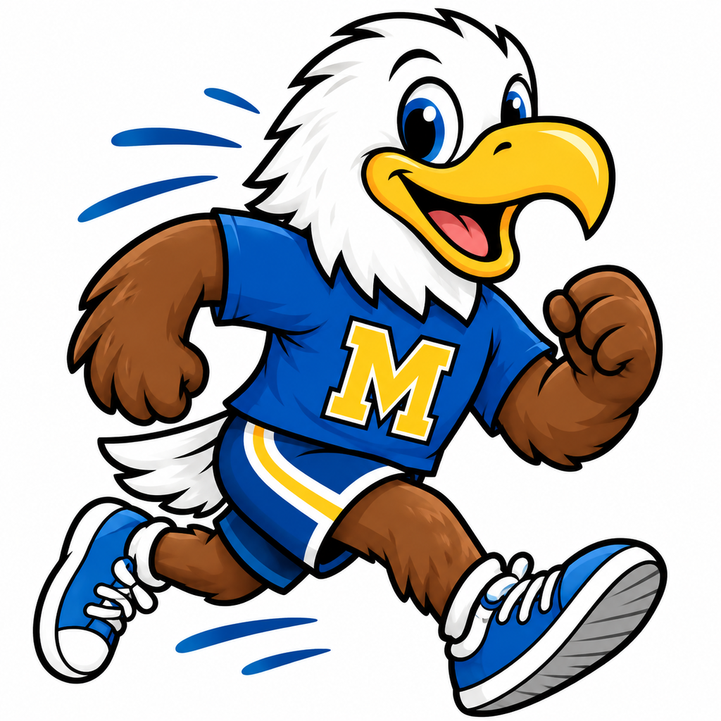 running eagle