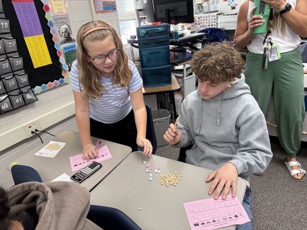 Learning to Combine Like Terms with Lucky Charms