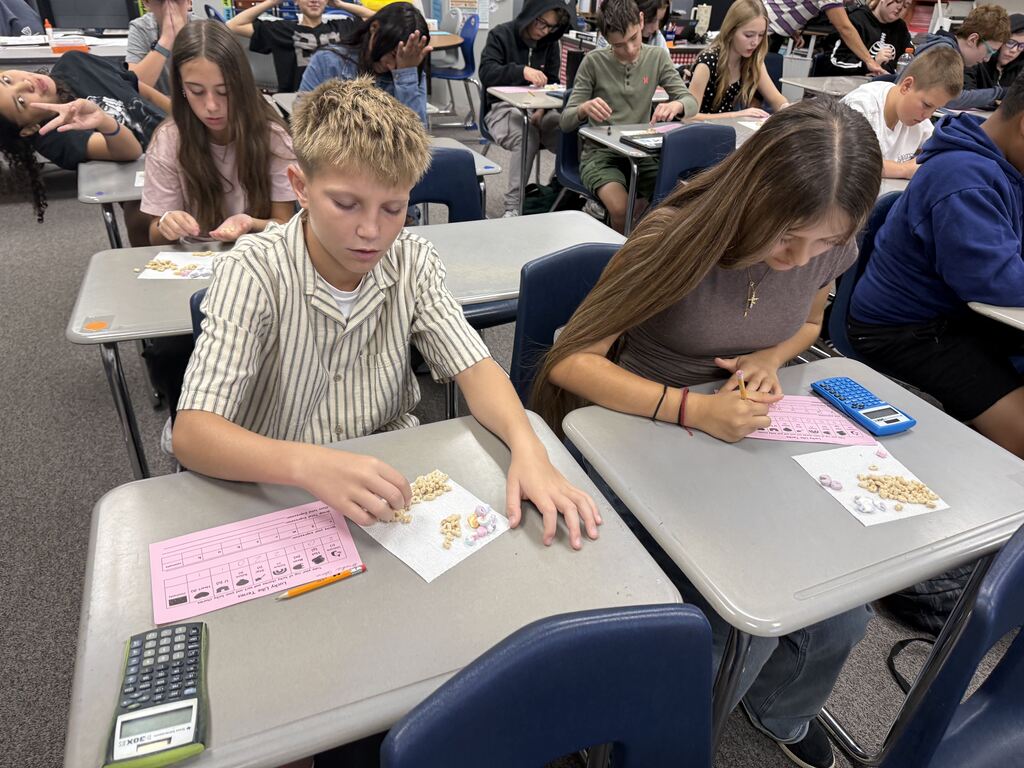 Learning to Combine Like Terms with Lucky Charms