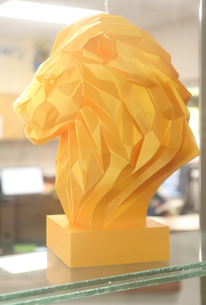 Attendance lion trophy