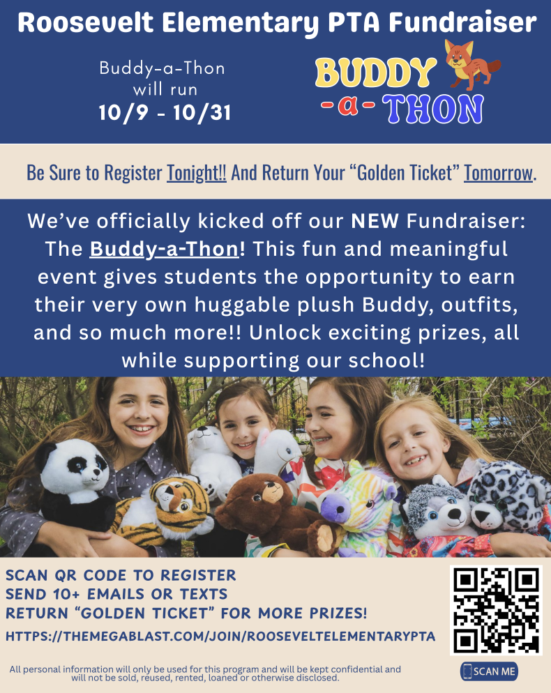 information about the buddy-a-thon fundraiser
