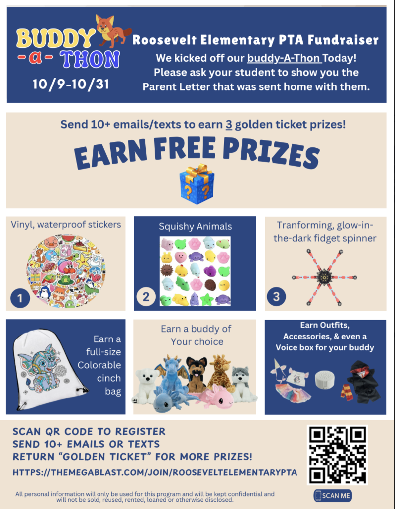 information about the buddy-a-thon fundraiser