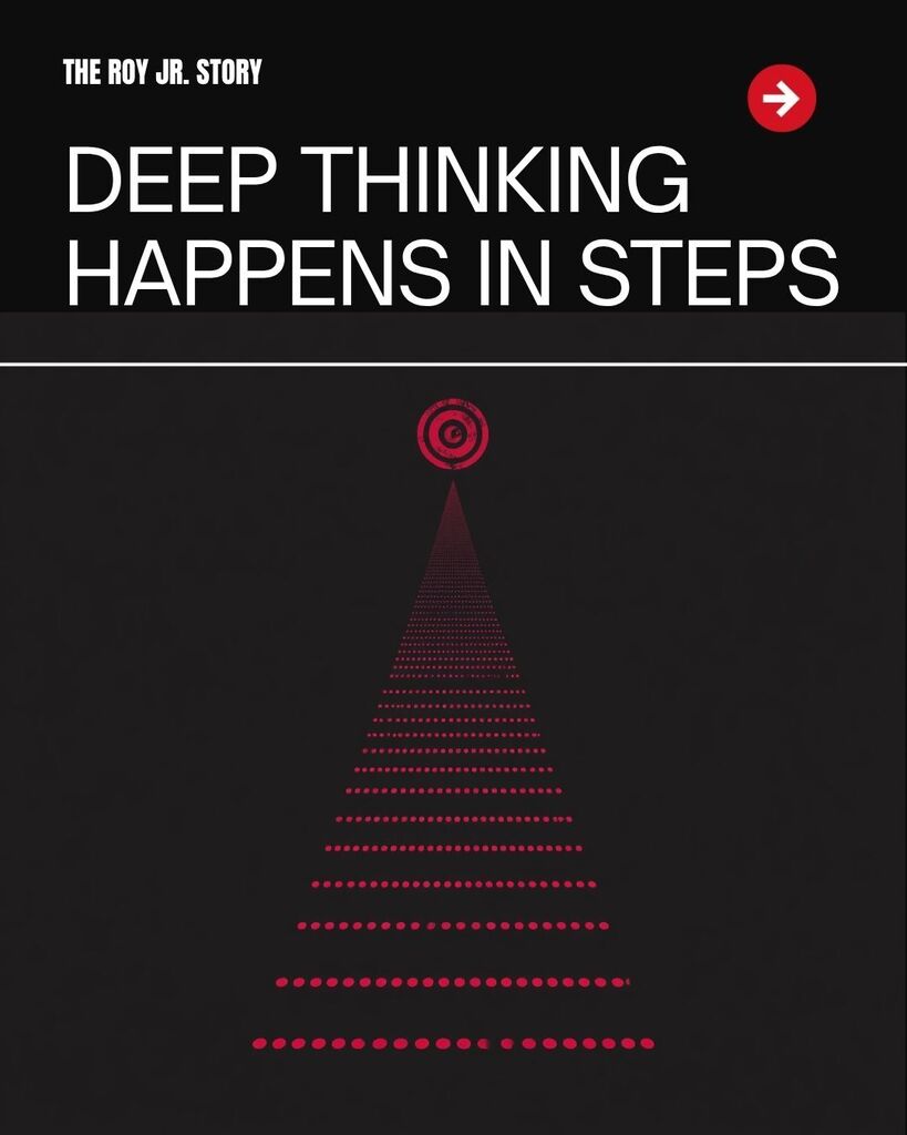 Deep Thinking Happens in Steps