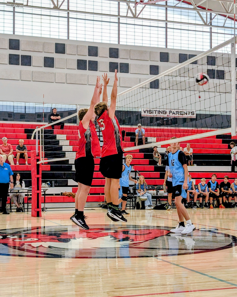 photographs of Roy Jr High boys volleyball team season