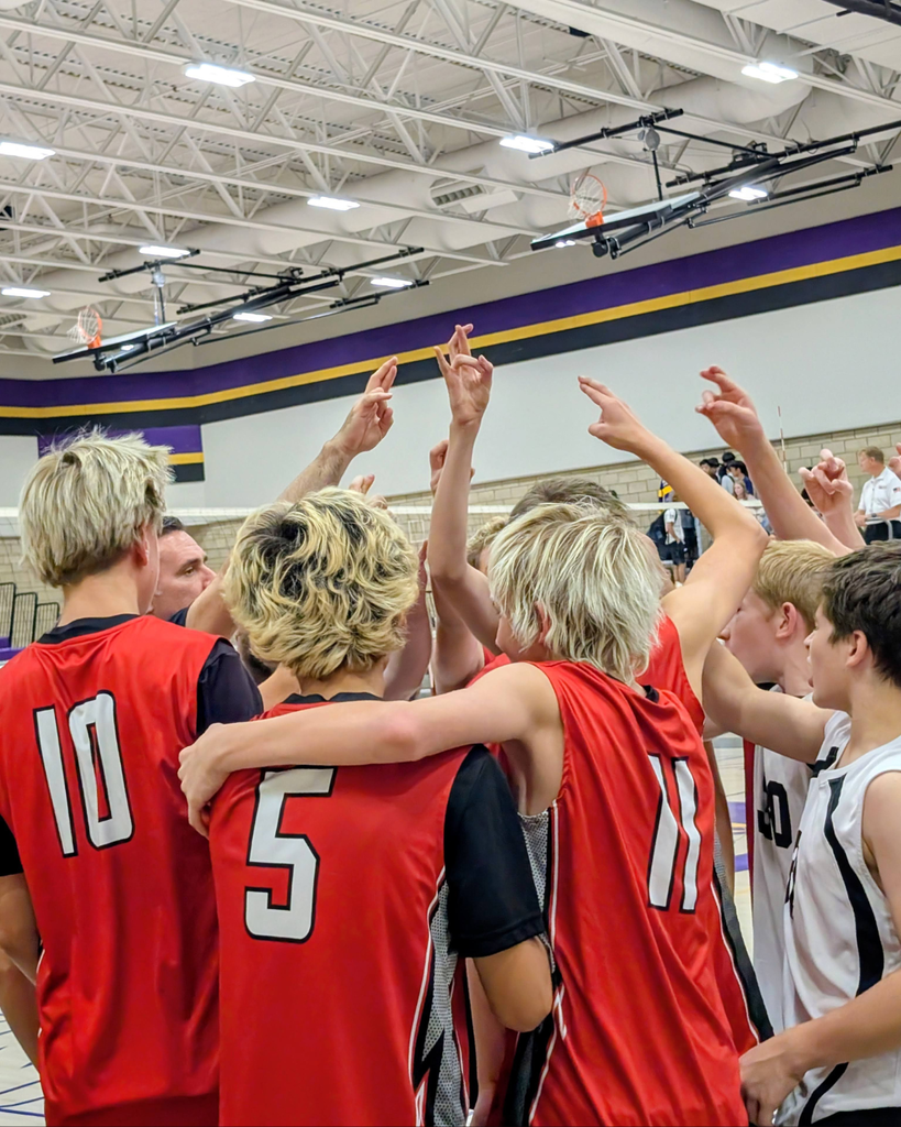 photographs of Roy Jr High boys volleyball team season